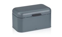 kela Brotkasten Frisca grau Metall  - ca.  45 x 22 cm 12840